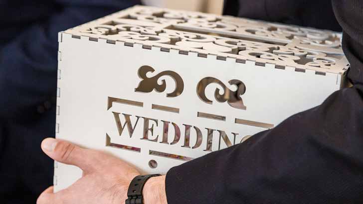 wedding wishing well cash gift