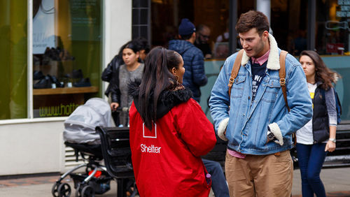 how to say no to charities chuggers charity muggers charity collectors