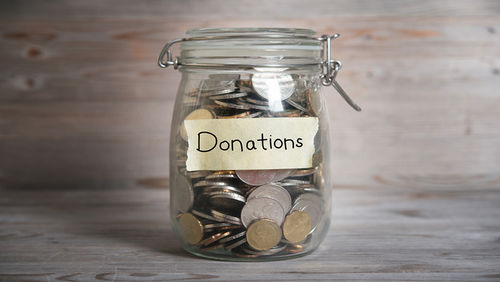 claim for donations
