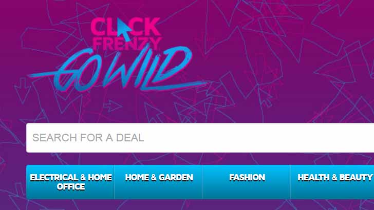 clickfrenzy click frenzy online shopping fail