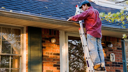 home house maintenance chores winter fire safety gutters chimney