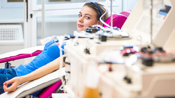 CSL shares blood plasma