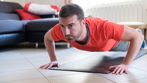 buy some exercise equipment and workout at home to save for a house deposit