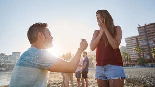 money proof your marriage engaged proposal wife husband fiancee relationship couple fight debt
