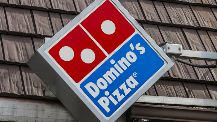 domino's pizza stores franchise shares hot stock