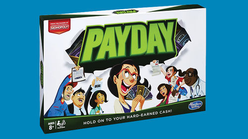 win pay day payday boardgame board game prize