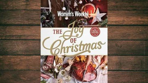 win australian women's weekly the joy of christmas book