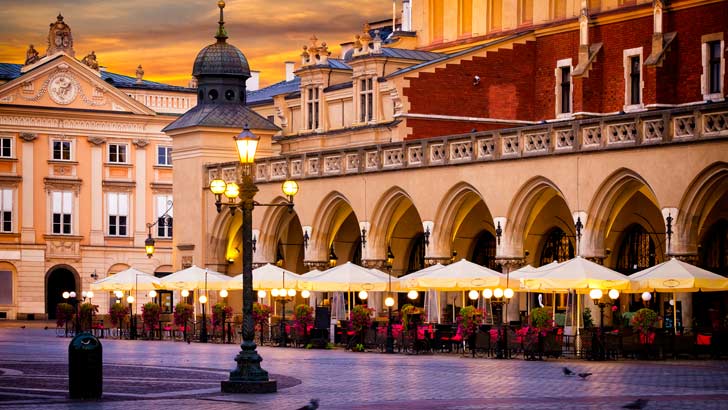krakow old town poland