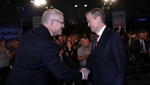 liberal labor tax cuts election scott morrison bill shorten