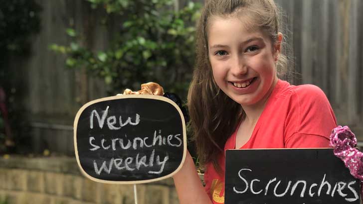 scrunchies child entrepreneurs kid entrepreneurs