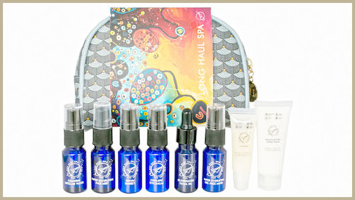 win long haul spa kit the fan bag