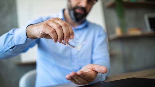 claiming hand sanitiser on tax