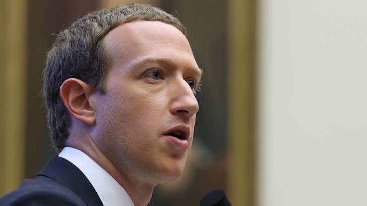 Facebook CEO Mark Zuckerberg testifies before the House Financial Services Committee