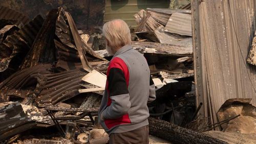 bushfire victims financial hardship