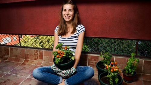 growing food on your balcony