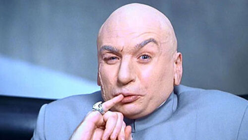 dr evil one million dollars
