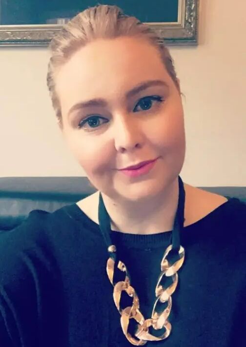 Daisy Armstrong smiling after exposing Brett Joseph.