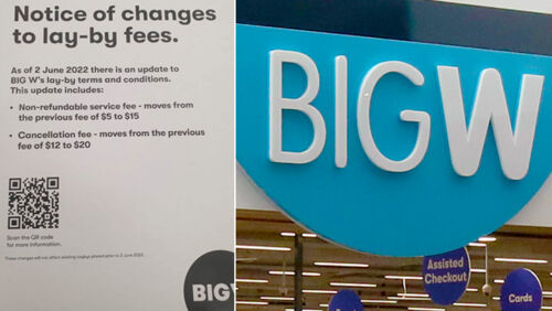 big w increases layby fees big w toymania kmart target