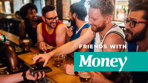 friends with money podcast paying for beer with your phone