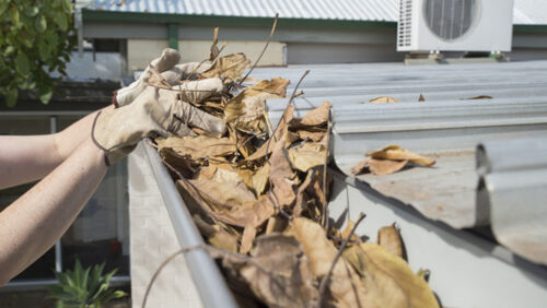 prepare your house for floods clean out gutters