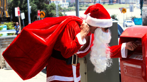 how to save money posting christmas cards
