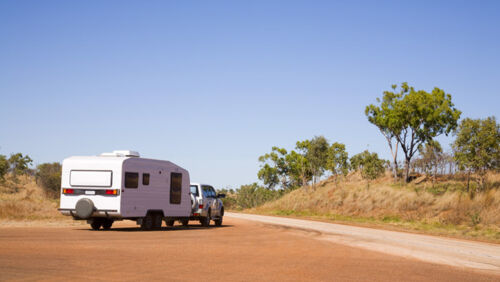 how to finance a trip around australia in a caravan