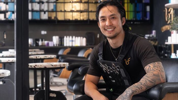 stylist and social media star rich tran