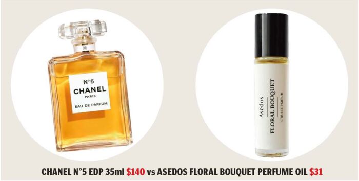 chanel no 5 v asedos floral bouquet dupe