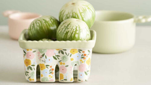 win a free flower market stoneware berry washer from robert gordon