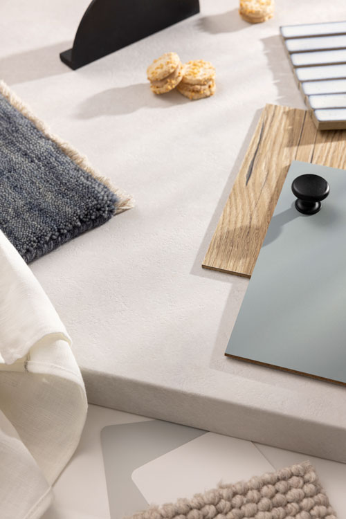 The kaboodle Salt Pan benchtop, available from Bunnings.