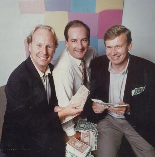 ross greenwood, david koch and paul clitheroe