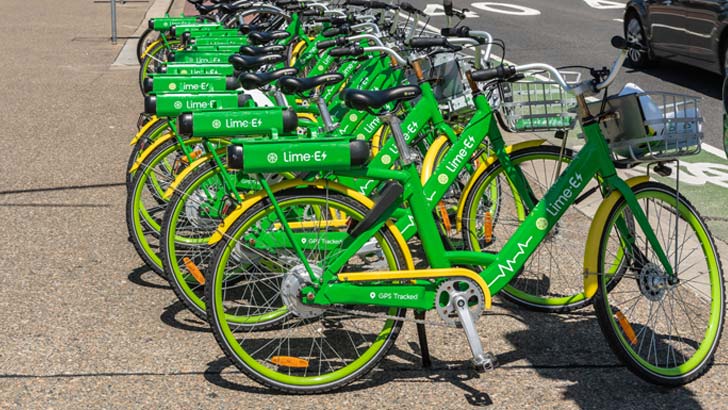 lime ebikes