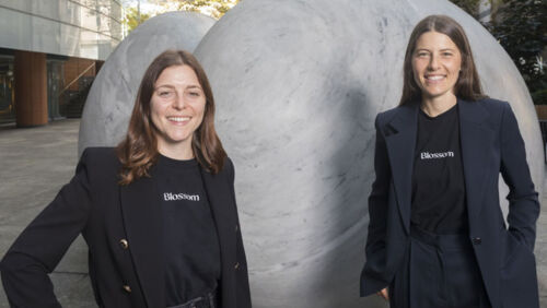 blossom app founders and sisters gaby and ali rosenberg