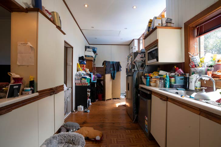 Renovating For Profit - Bexley kitchen - before