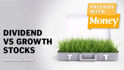 friends with money 220 dividend vs growth stocks