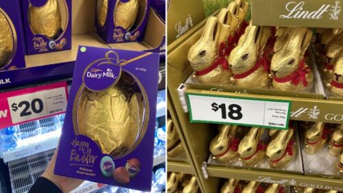 'Welcome to the $20 Easter egg': Aussies charged more for less as shrinkflation hits Easter chocolate