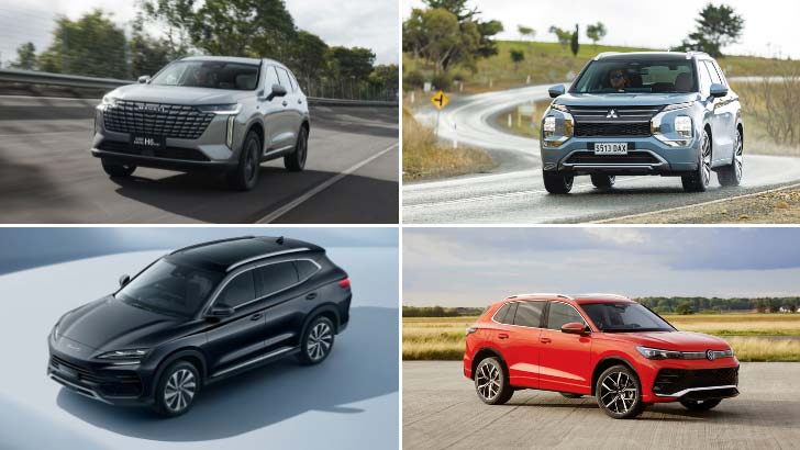 medium family suvs