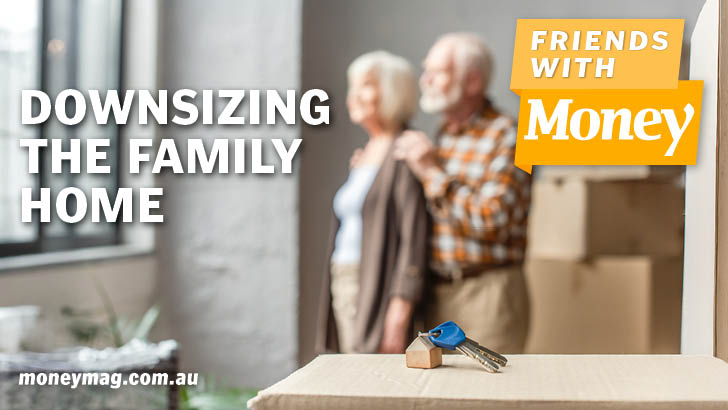 Australian couple considering downsizing to a smaller home, weighing financial and lifestyle trade-offs
