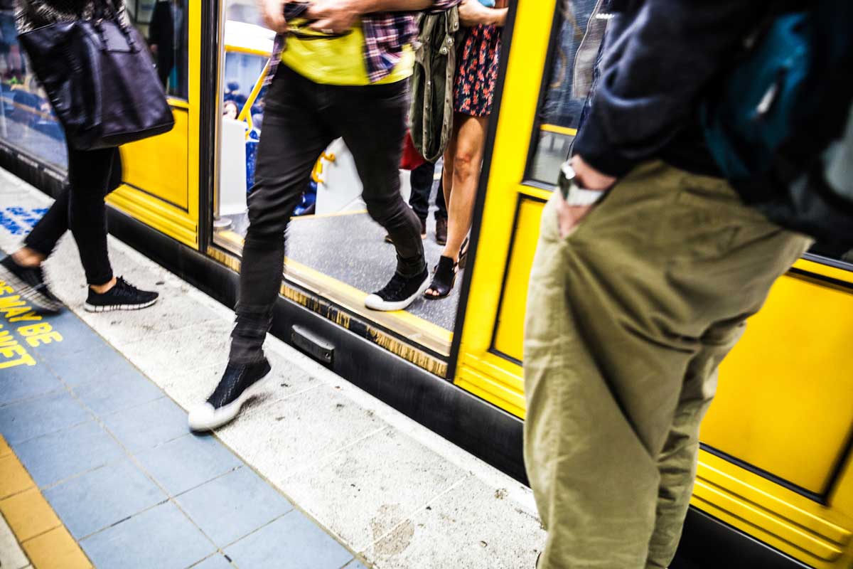 Sydney commuter travelling from Parramatta to CBD showing the cost of a long and expensive commute.