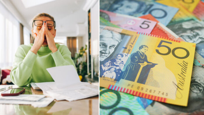 woman reviews her mortgage fees following news Australia's big four banks rake in about $228,000 per average $736,000 home loan