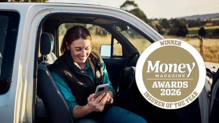 woman ute insured with budget direct