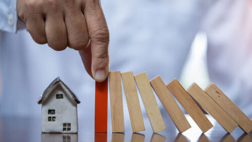 dominos start to fall as australians realise property wasn't the strategy - leverage was