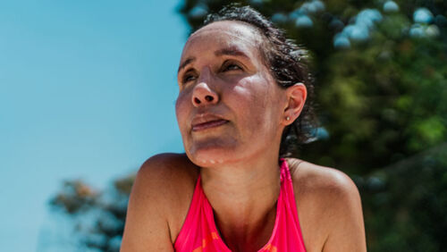 runner makes it to the finish line instead of giving up