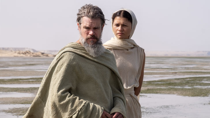 matt damon in the odyssey