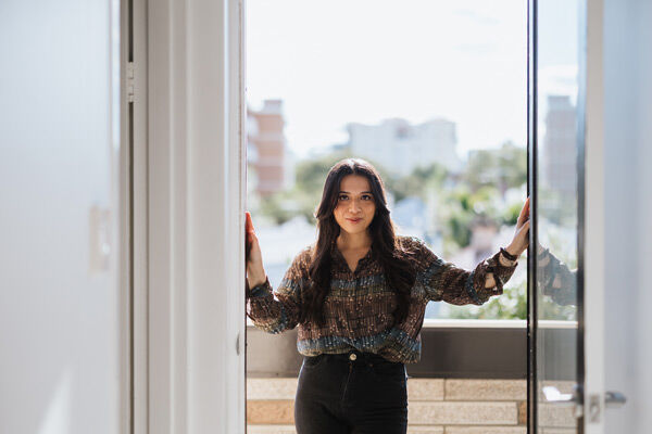 astrid jorgensen posing for a portrait