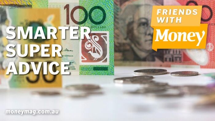 friends with money podcast logo over an image of australian cash
