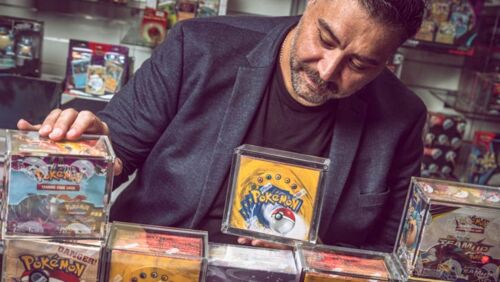 jonathan marin with some of his impressive pokemon collection